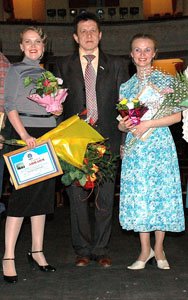 В.Воронцов С.Строганова да А.Егошина дене