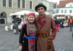 Марий А.Мишина да одо Н.Анисимов